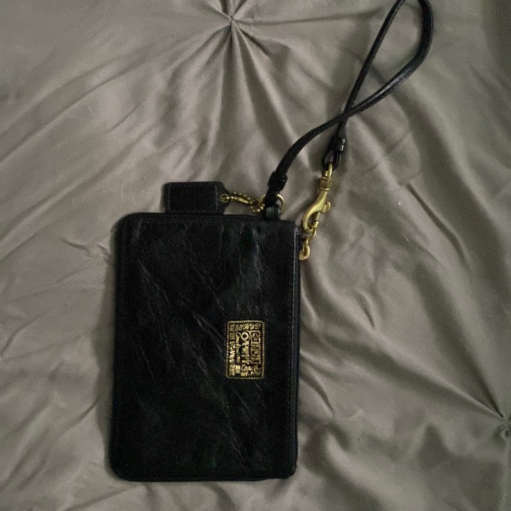 Cute authentic Coach wristlet